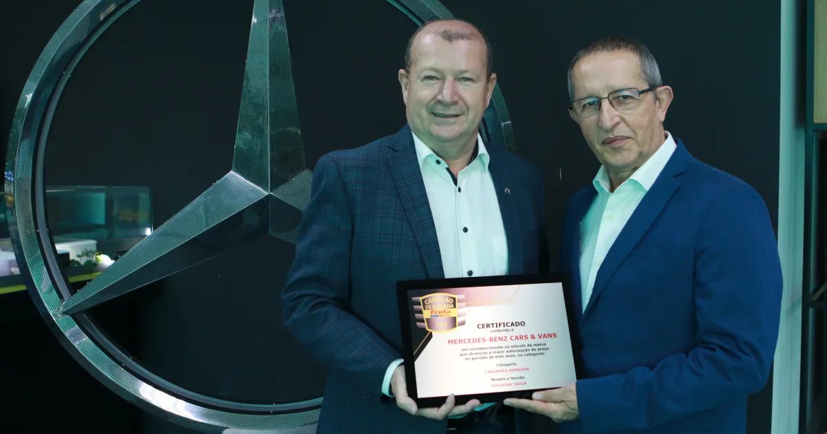 Mercedes-Benz Sprinter Truck conquista o Prêmio Campeão de Revenda 2023 | Mercedes-Benz Cars & Vans Brasil