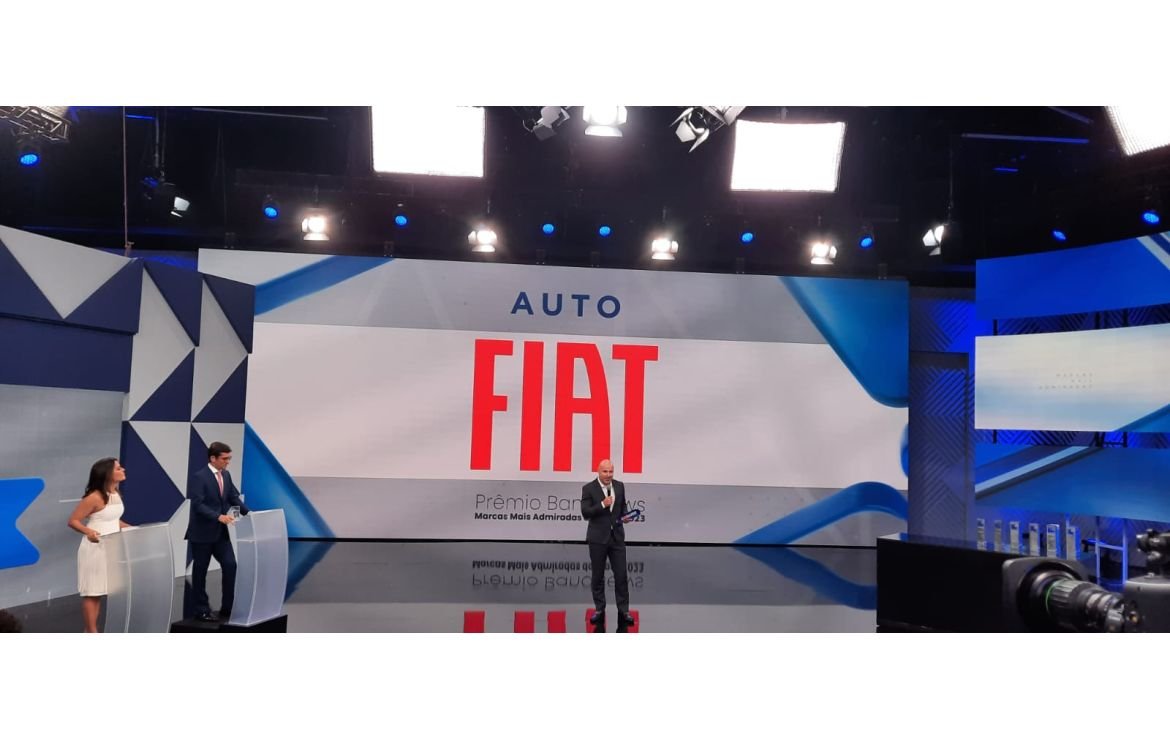 Fiat recebe prêmio “BandNews Marcas Mais Admiradas do Brasil” | Fiat