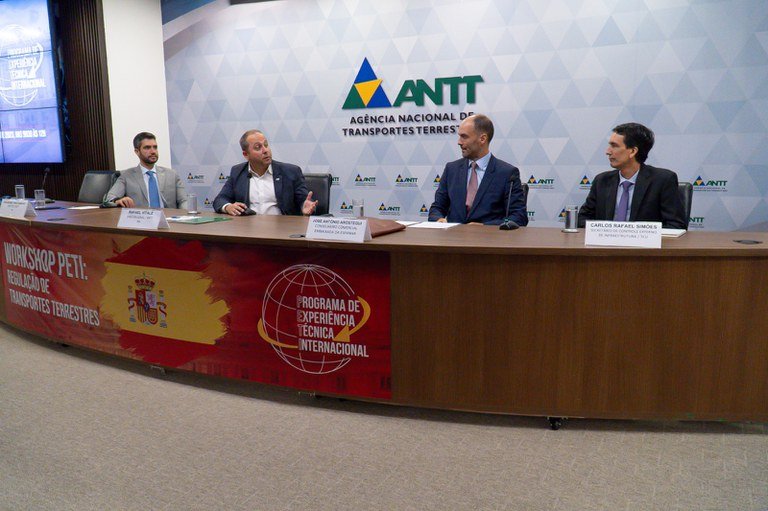 ANTT promove workshop para compartilhar experiências adquiridas no PETI Espanha — Agência Nacional de Transportes Terrestres