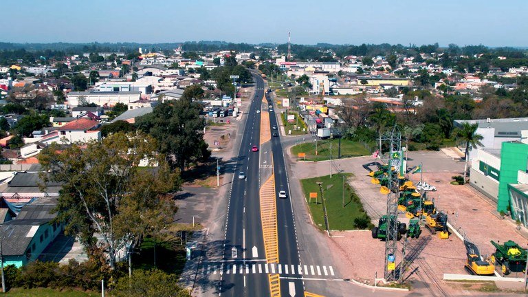 DNIT conclui melhorias em trecho urbano da BR-392/RS, em Santa Maria — Departamento Nacional de Infraestrutura de Transportes