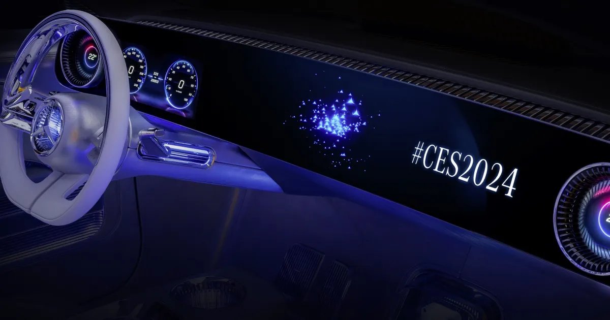 Mercedes-Benz apresenta visão de experiência hiperpersonalizada para seus usuários na CES 2024 | Mercedes-Benz Cars & Vans Brasil