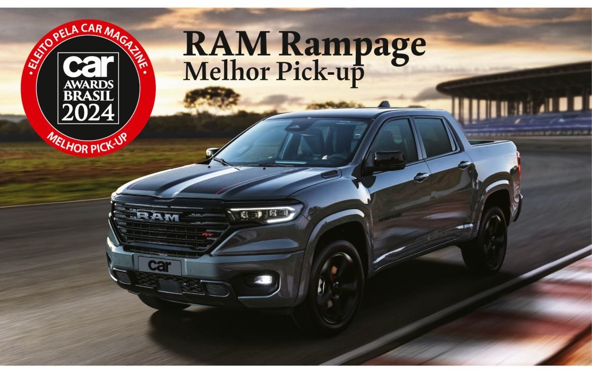 Nova Rampage é eleita a Melhor Picape pelo prêmio “Car Awards Brasil 2024” | Ram