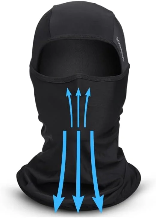 Touca Ninja Balaclava Moto Sky Preta