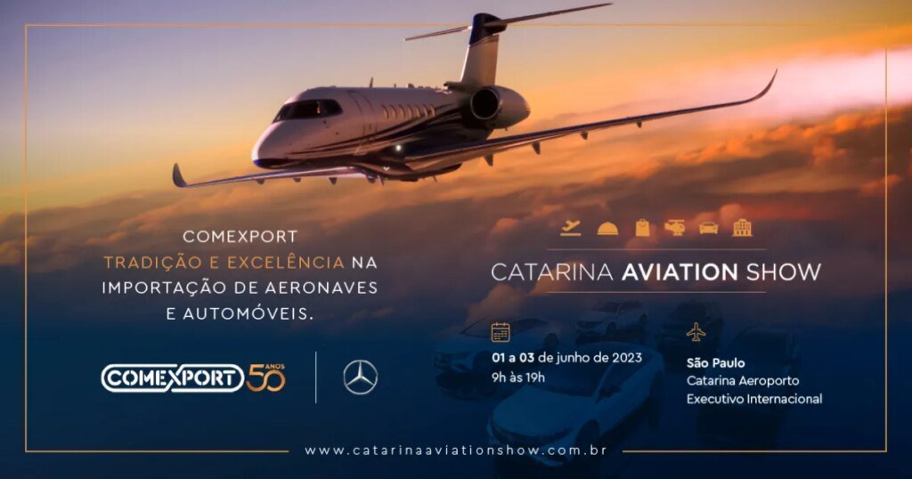 Mercedes-Benz Automóveis participa do Catarina Aviation Show com a COMEXPORT | Mercedes-Benz Cars & Vans Brasil