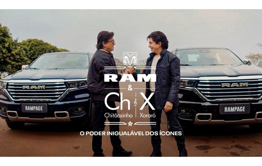 Sem disfarçar as evidências: Ram anuncia Chitãozinho & Xororó como novos embaixadores da marca | Ram