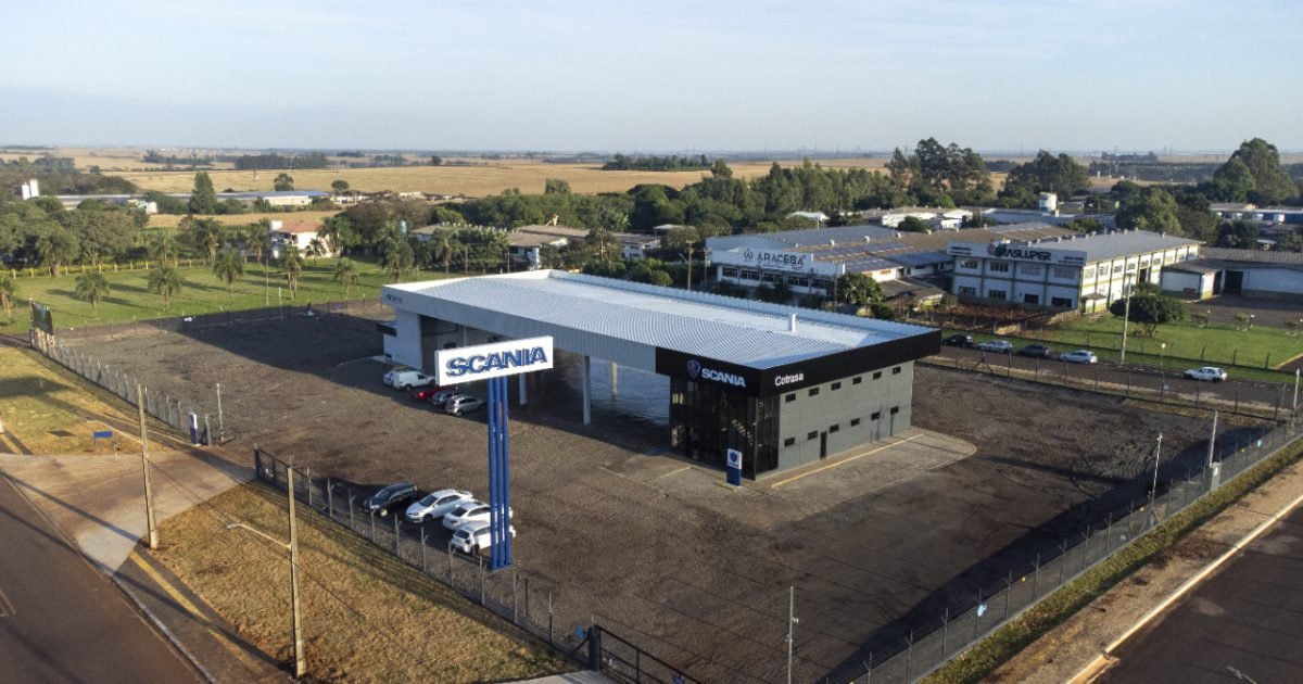 Scania Cotrasa inaugura nova concessionária